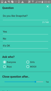 Anonymous Question App