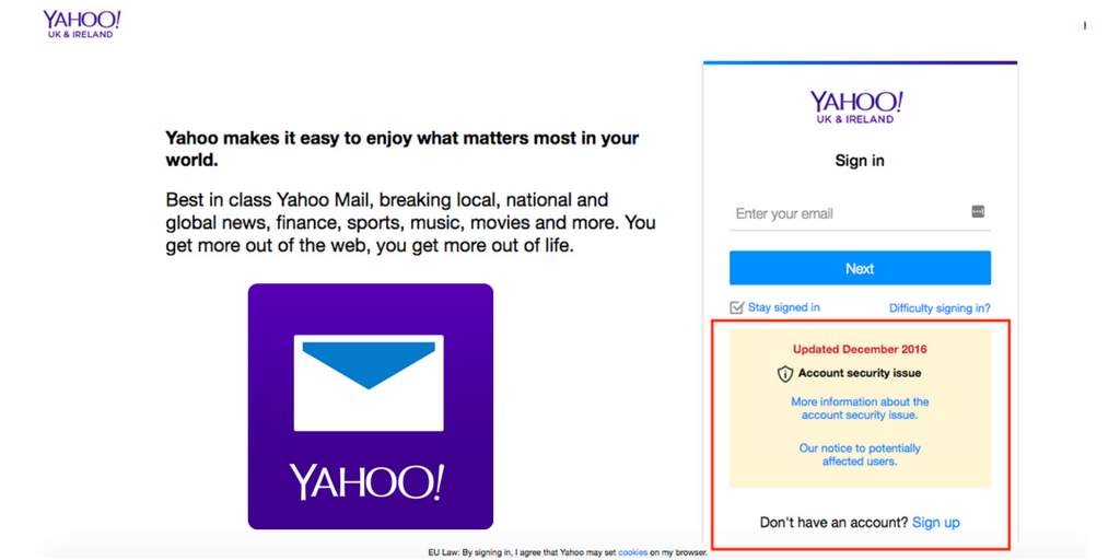 Yahoo personals passwords